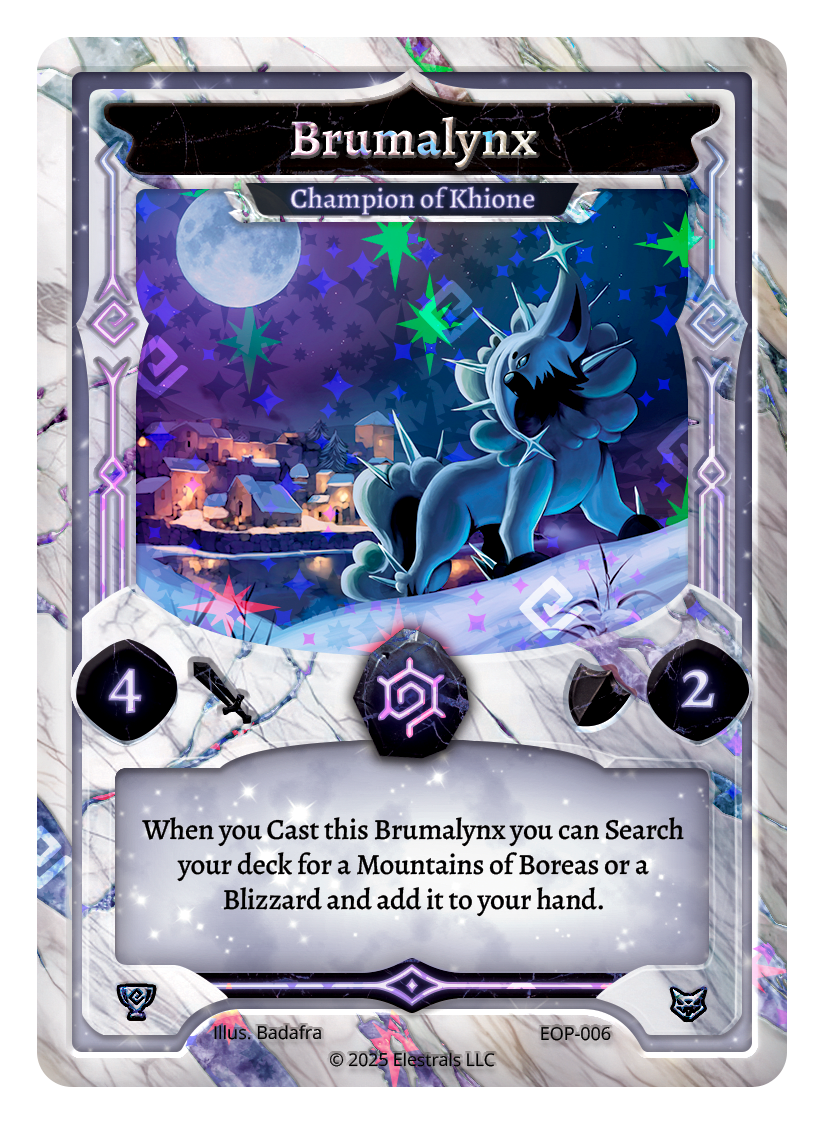 Brumalynx - Champion of Khione - EOP-006